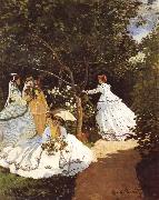 Claude Monet Femmes au jardin Women in the Garden Frauen im Gaten Germany oil painting artist